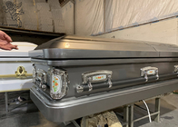 Özelliklendirilebilir İç Metal Tabut Cenaze Masası Dekore Yüzeyi