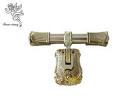 Altın Cenaze Metal Taban Kolu Yetişkin Avrupa Stili H9023 Özelleştirilmiş