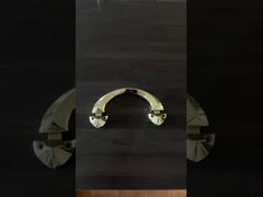 Premium Çinko Alaşımlı Tabut Kolu TX F03 Altın Kaplama