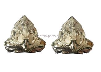 Funeral Decoration Plastic Coffin Hardware , Gold Casket Hardware Kit 68cm X 50cm X 34cm