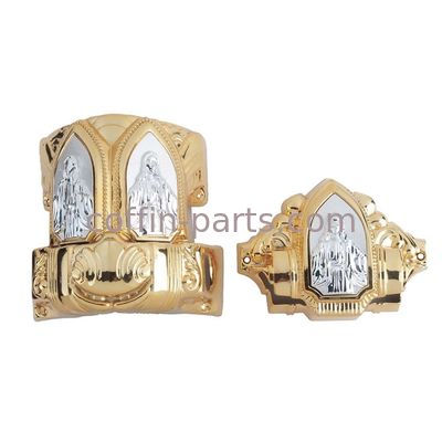 Luxury Silver Gold Madrid 15-C# Coffin Accessories