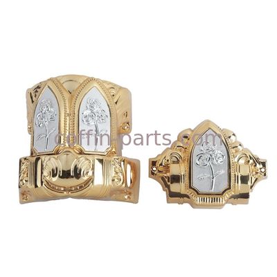 Silver Gold Madrid 15-F# Plastic Metal Casket Corners