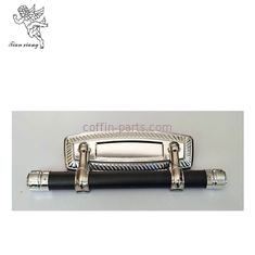 Funeral Silver Long Casket Swing Bar PP Zinc Material TX -E H9007