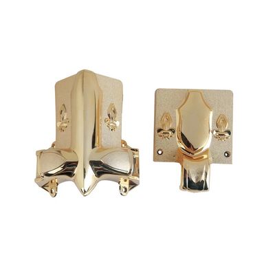Tabut Çapraz 37 × 13.7cm Altın Renkli PP Malzeme Tabut Çapraz Haç