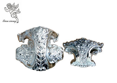 Silver Plastic Funeral Casket Corners Coffin Decoration Coffin Hardware For Madrid