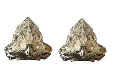 Funeral Decoration Plastic Coffin Hardware , Gold Casket Hardware Kit 68cm X 50cm X 34cm