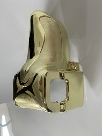 Funeral Decoration Casket Corners 5# With Metal Bar Silver PP New Material