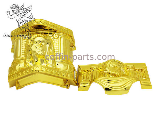 Amerikan Stil Tabut Aksesuarları, Tabut Köşe Plastik Tabutlu Ek Parçaları, Demir Borulu V