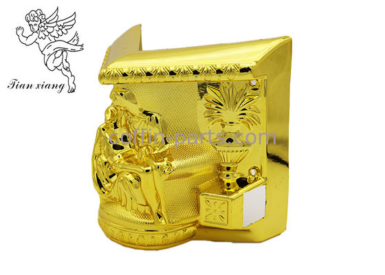 Gary Renkli Plastik Kasket Köşeleri Tabut Dekorasyonu 60cm X 45cm X 35cm